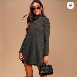 Lulus Sweater Dress Large NWOT